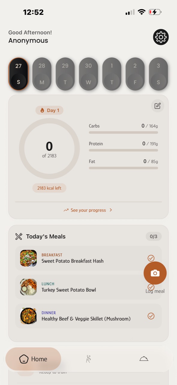 Calories and macros, together